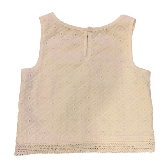 ❄️Genuine Kids by Oshkosh white sleeveless eyelet top
Size: 3T - Picture 2 of 10